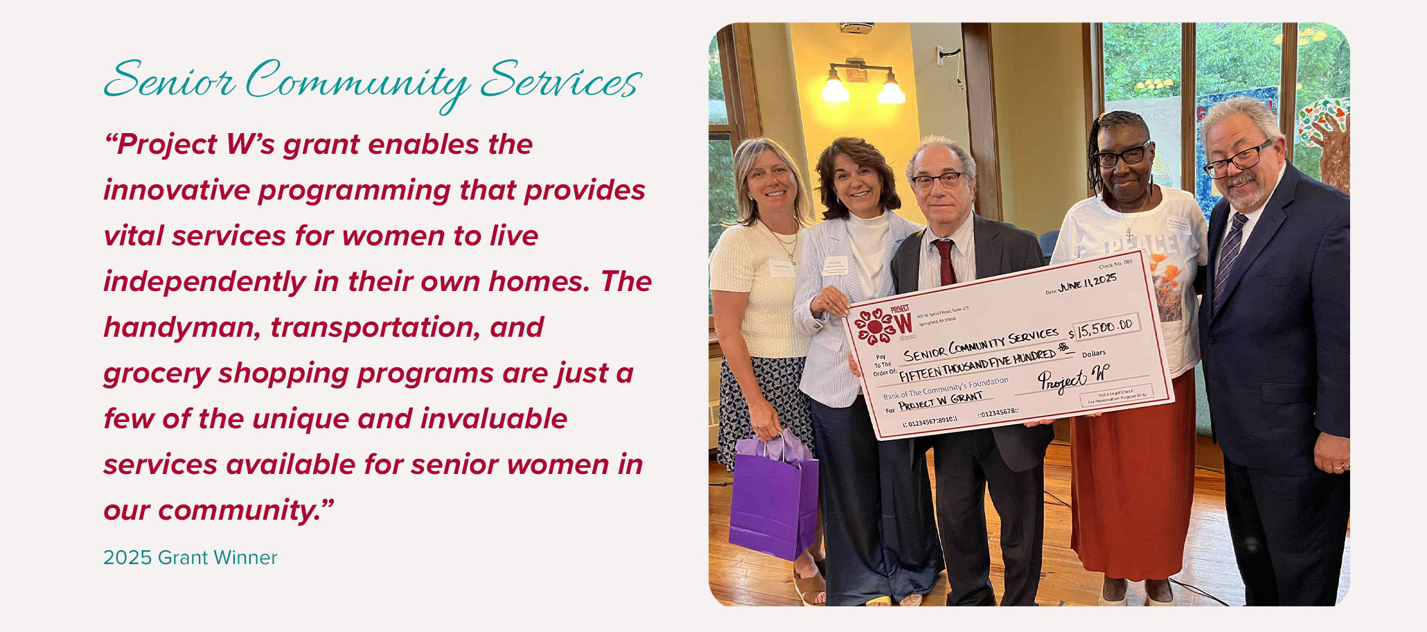 Senior Community Services